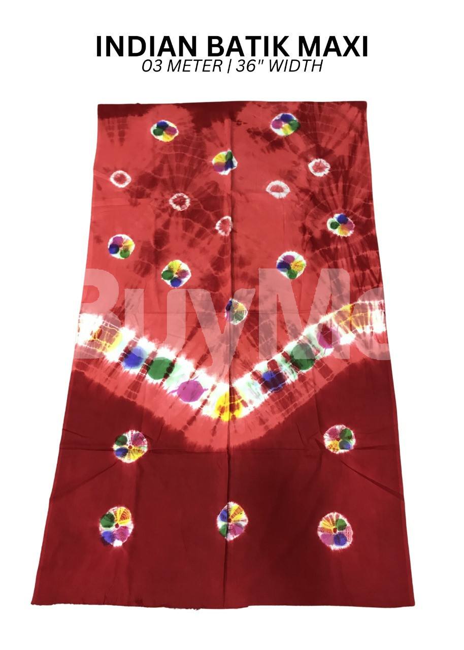 INDIAN BATIK MAXI MATERIAL DESIGN 17