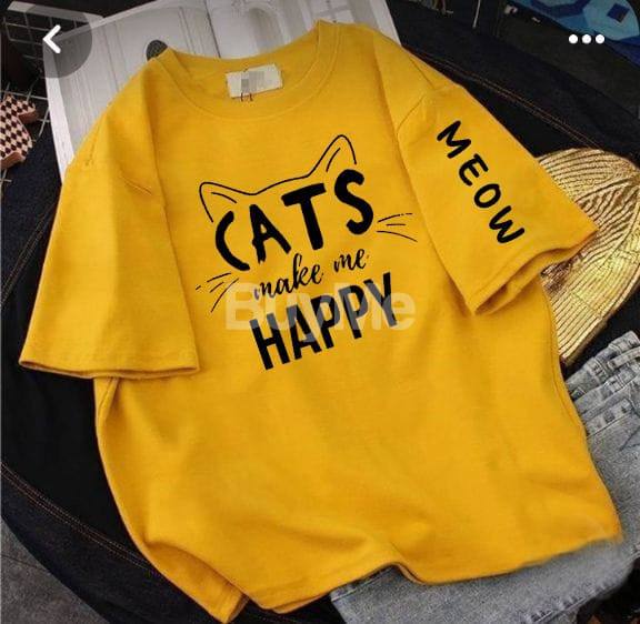 BAGGY CROP TOP - YELLOW