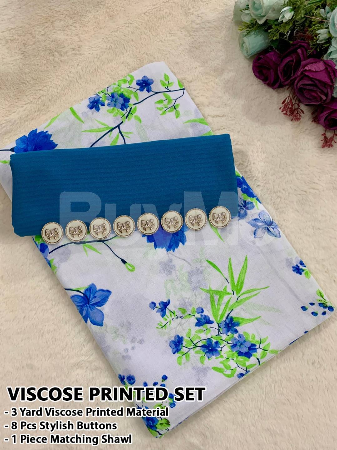 VISCOSE PRINTED SET - 9