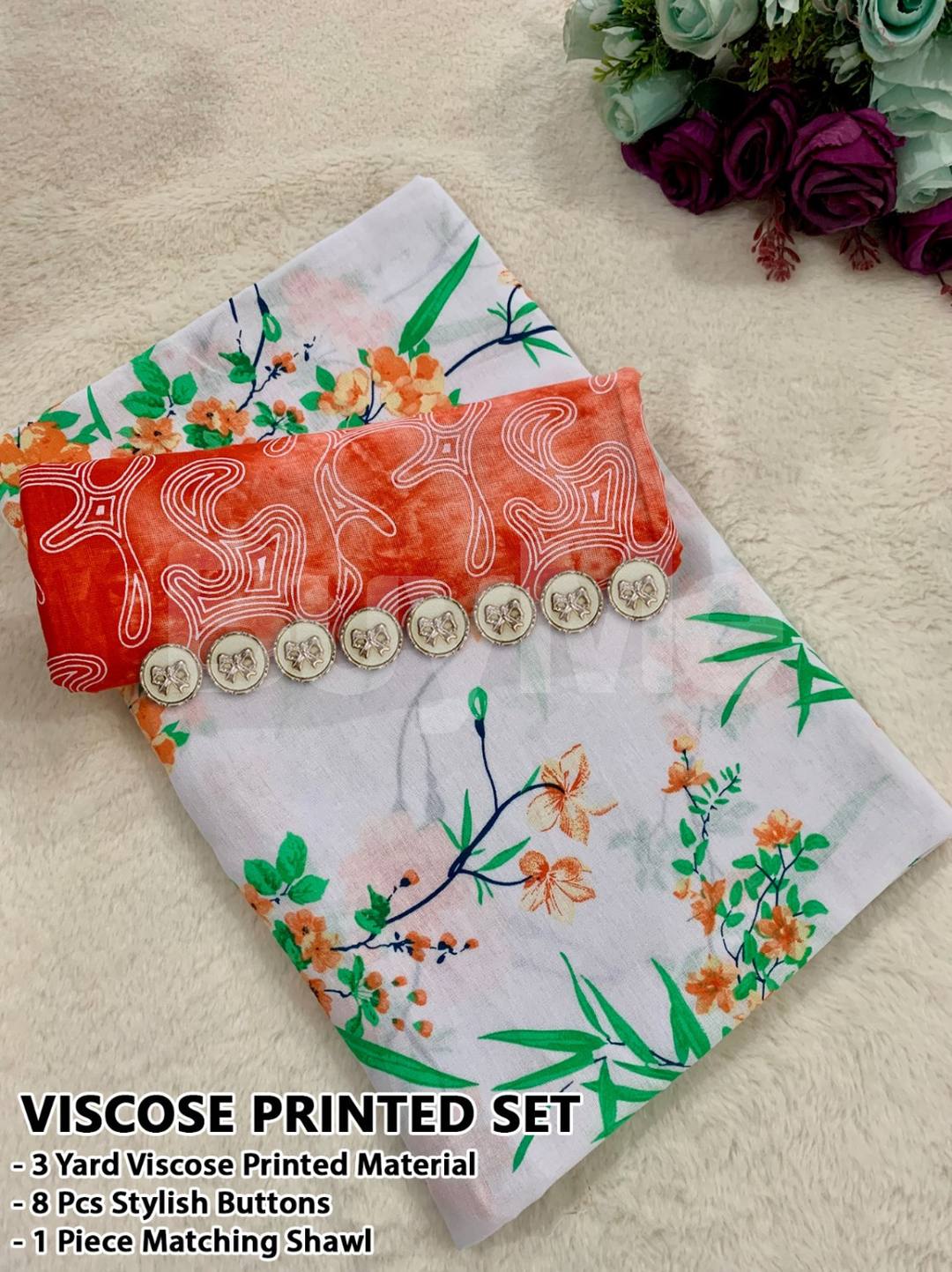 VISCOSE PRINTED SET - 13