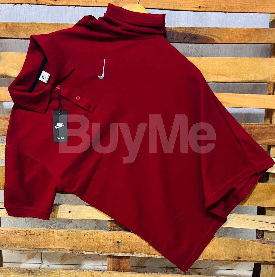 NIKE COLLAR TSHIRTS PREMIUM QUALITY 220 GSM - RED