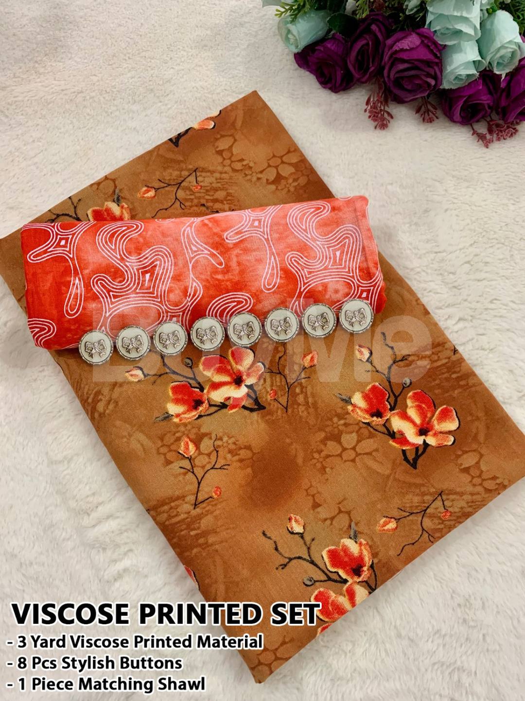 VISCOSE PRINTED SET - 15