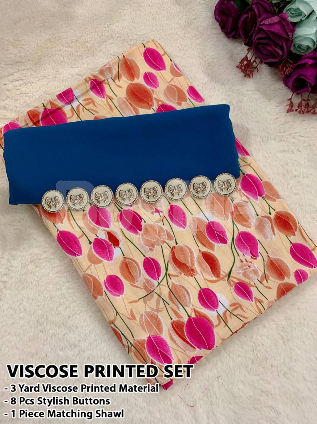 VISCOSE PRINTED SET - 18