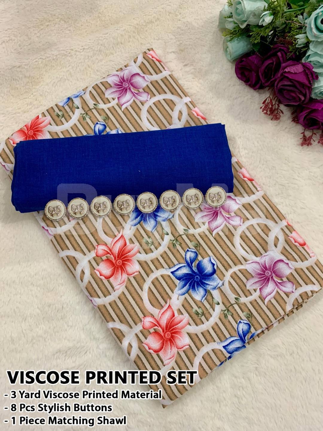 VISCOSE PRINTED SET - 24