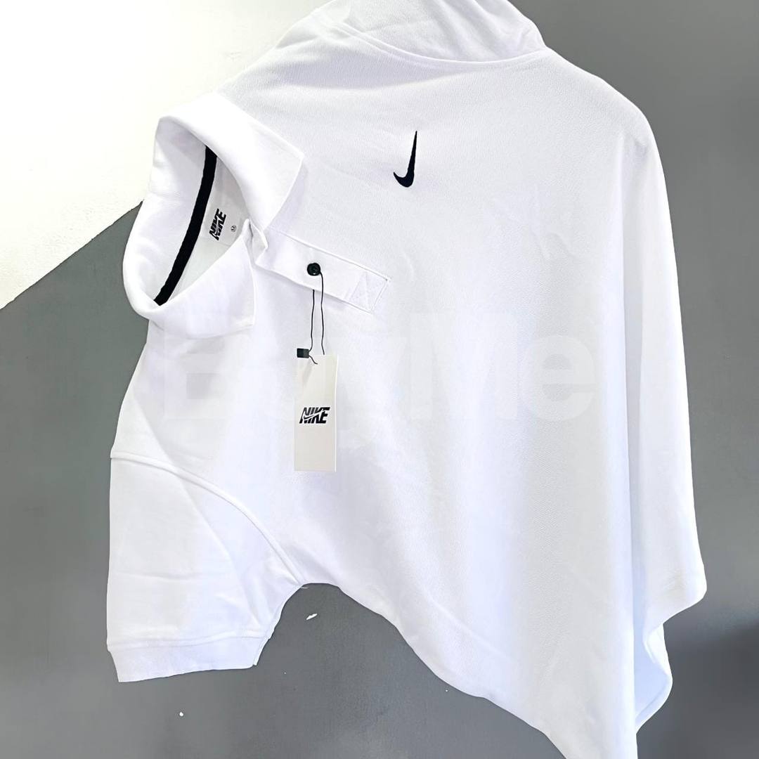 TOMMY BRAND COLLAR T-SHIRTS - WHITE