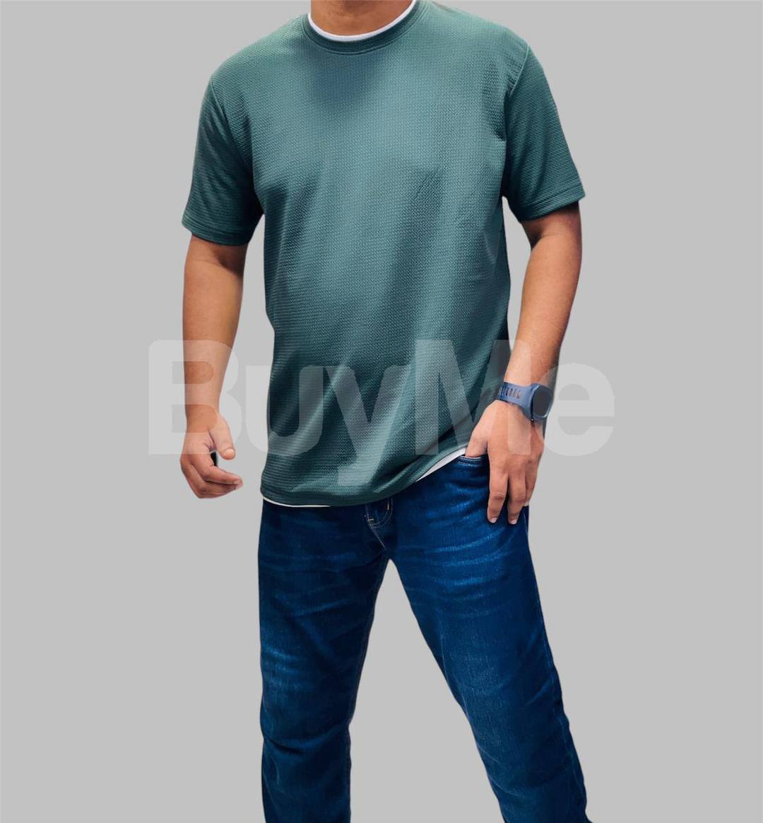 MEN'S TSHIRT - TEAL GREEN