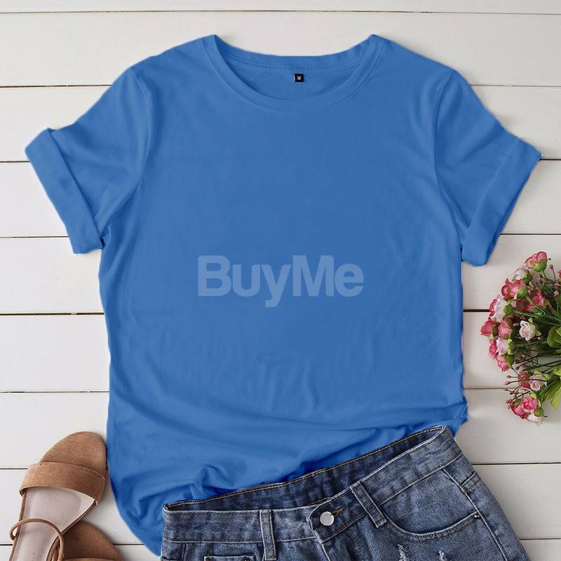 NEW PLAIN TSHIRTS - LIGHT BLUE