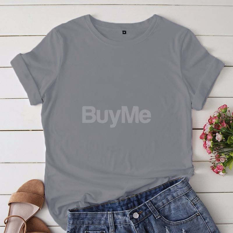 NEW PLAIN TSHIRTS - GREY