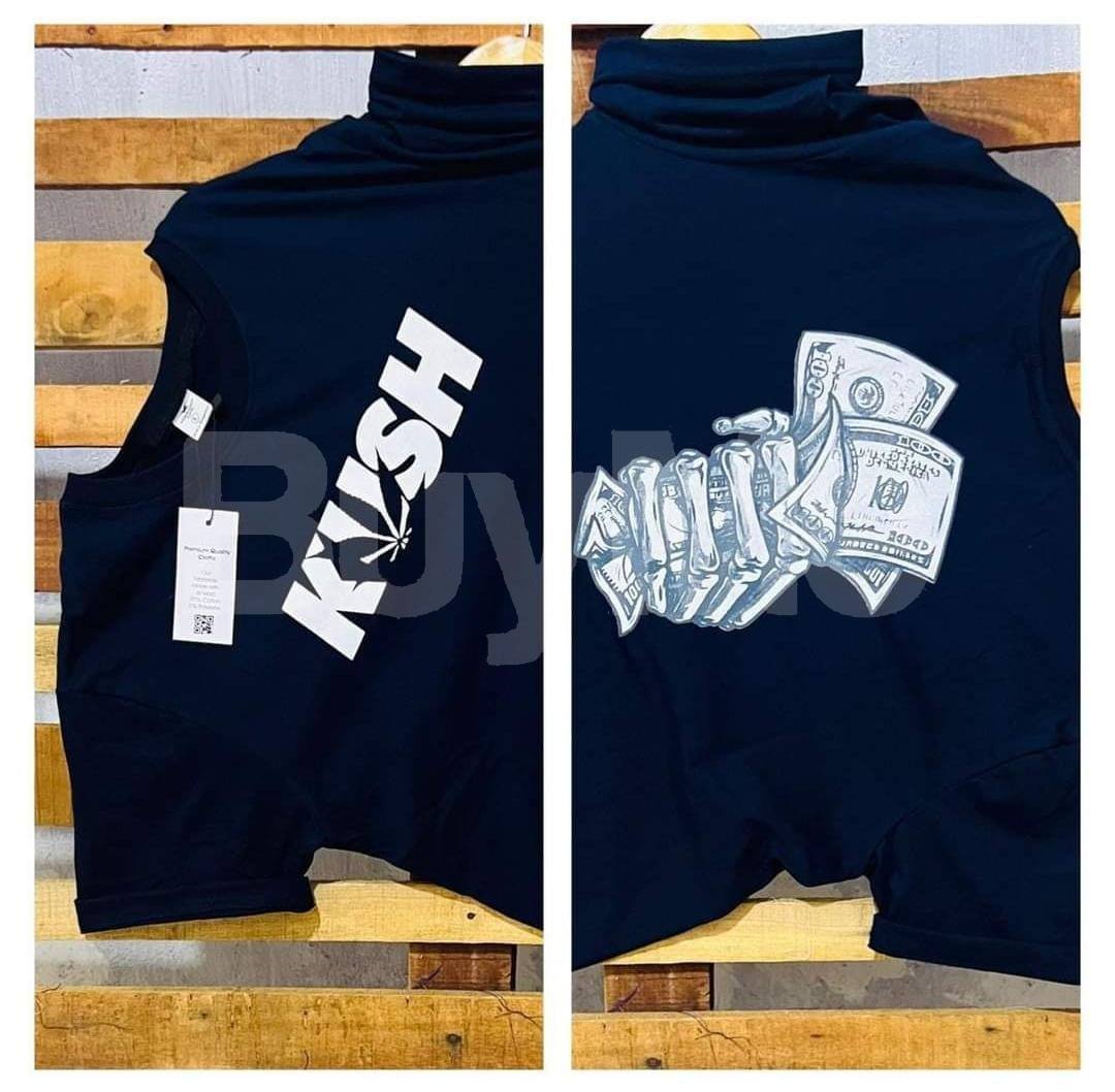 CREW NECK TSHIRT - DARK BLUE