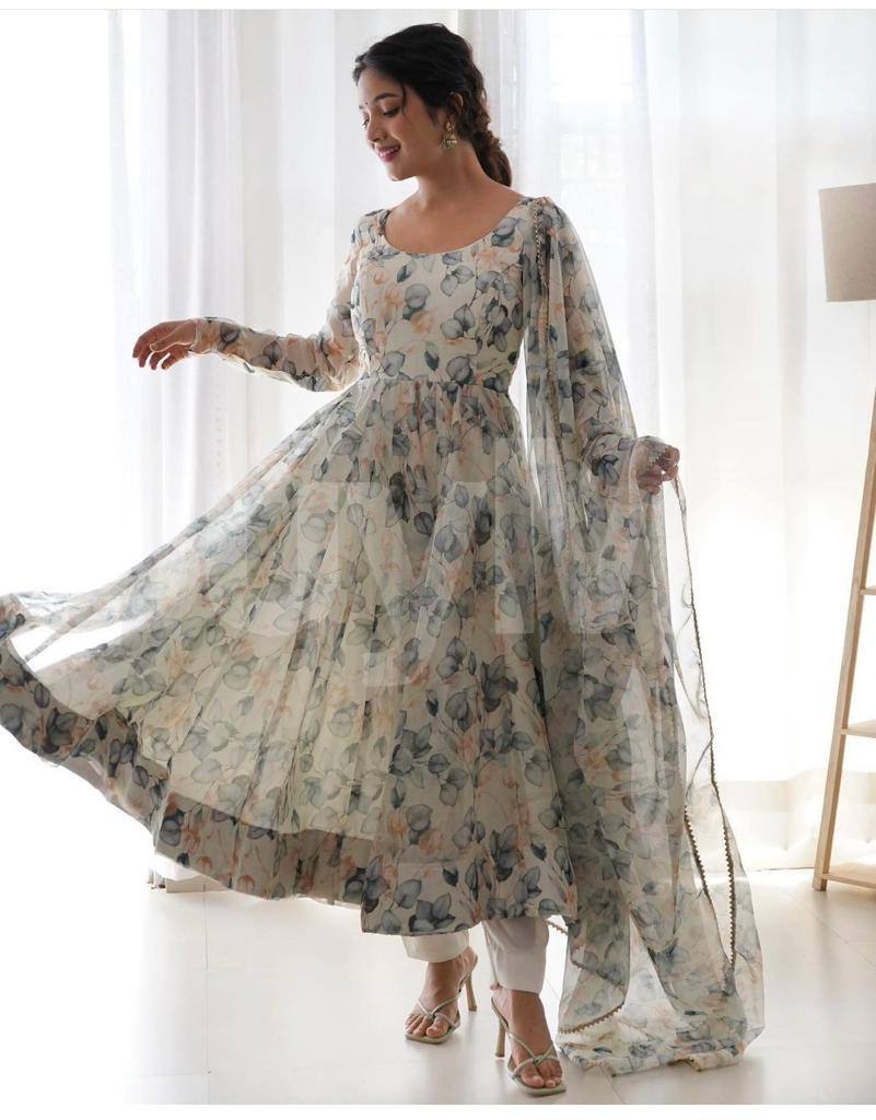 FLOWER PRINT MAXI DRESS 2