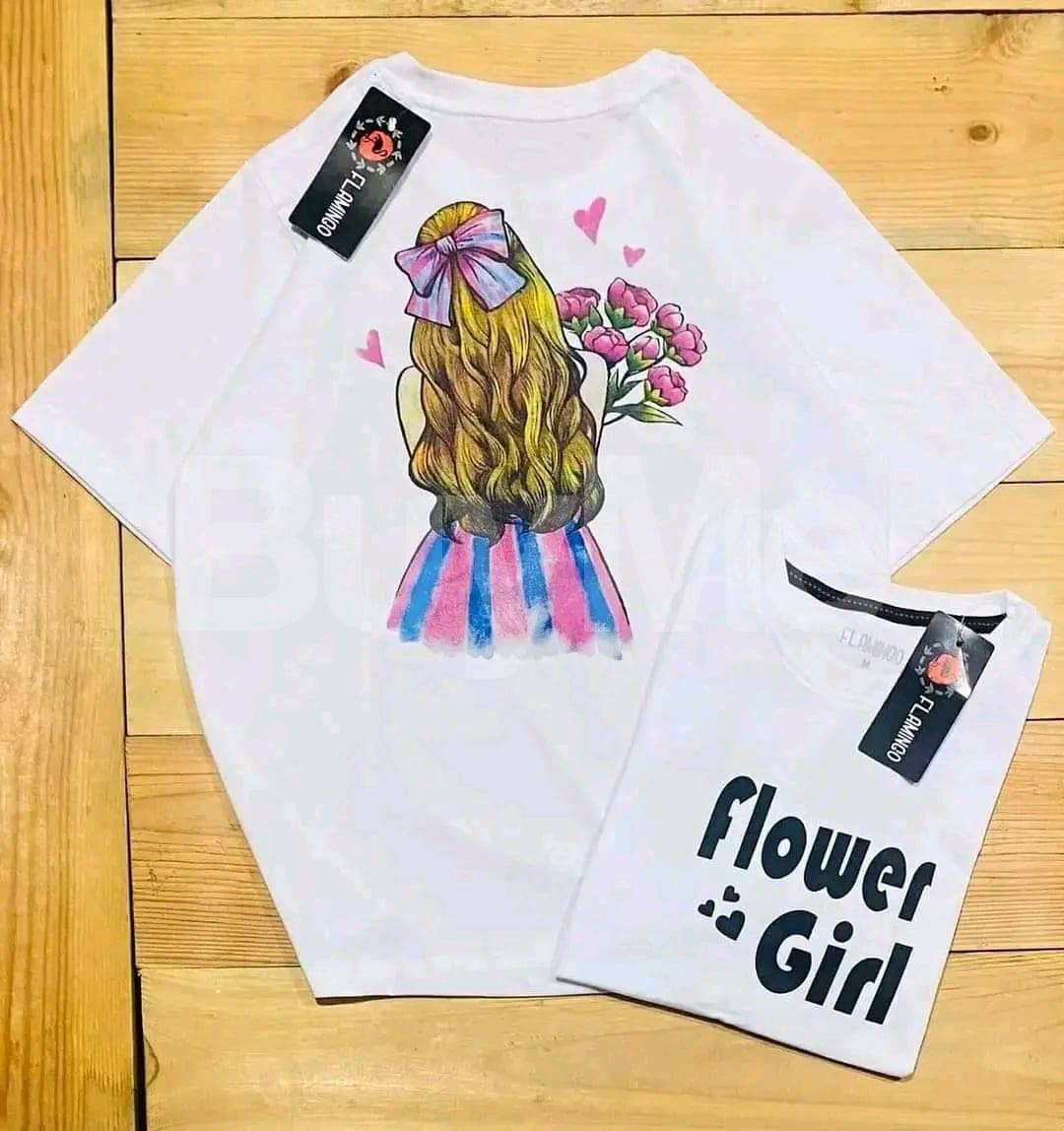 LADIES BAGGY T SHIRT - WHITE
